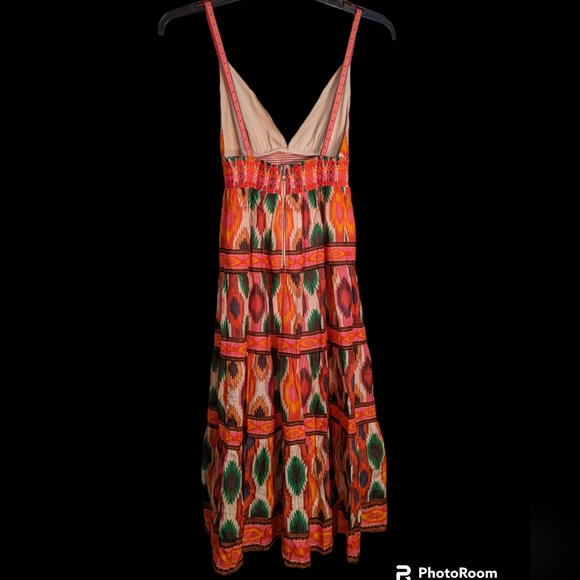 alice + olivia Santina Lace Tiered Midi Dress - Picture 12 of 12